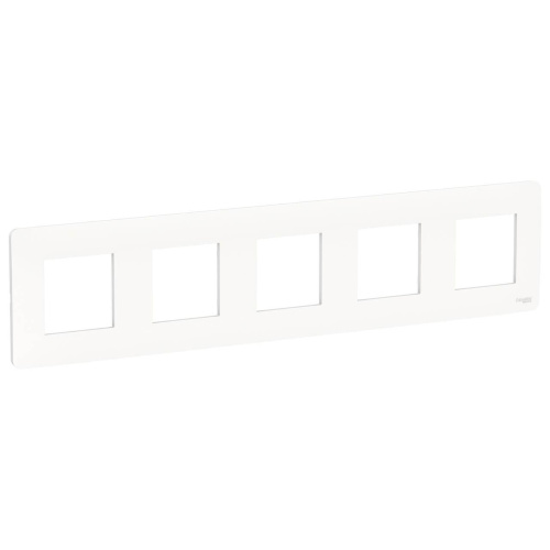 Рамка 5-постовая Schneider Electric Unica New NU201018 Рамка 5-постовая Schneider Electric Unica New NU201018