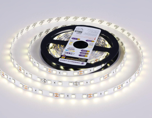 Светодиодная лента Ambrella Light 14,4W/m 60LED/m 5050SMD дневной белый 5M GS4002 Светодиодная лента Ambrella Light 14,4W/m 60LED/m 5050SMD дневной белый 5M GS4002