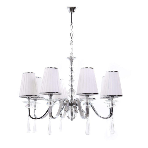 Подвесная люстра Lumina Deco Federrica LDP 1158-8 WT Подвесная люстра Lumina Deco Federrica LDP 1158-8 WT