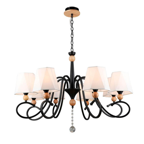 Подвесная люстра Seven Fires Shanita WD3590/8P-BK-WT Подвесная люстра Seven Fires Shanita WD3590/8P-BK-WT