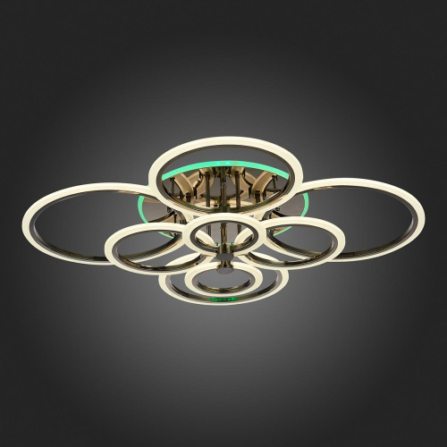 Потолочная светодиодная люстра Evoled Cerina SLE500582-08RGB Потолочная светодиодная люстра Evoled Cerina SLE500582-08RGB