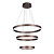 Подвесная светодиодная люстра ST Luce Onze SL944.403.03