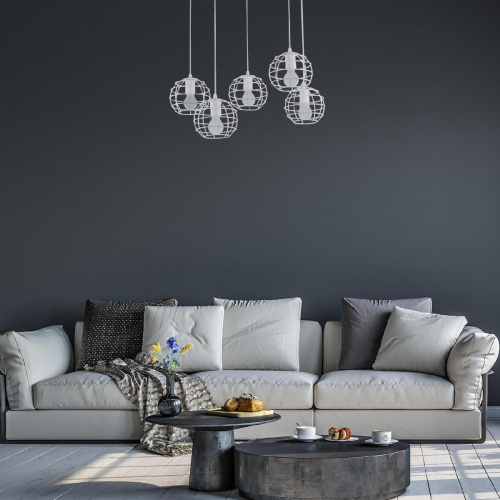 Подвесная люстра Arte Lamp A1110SP-5WH Подвесная люстра Arte Lamp A1110SP-5WH