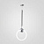 Подвесной Светильник Ring L D30 Серебро By Imperiumloft