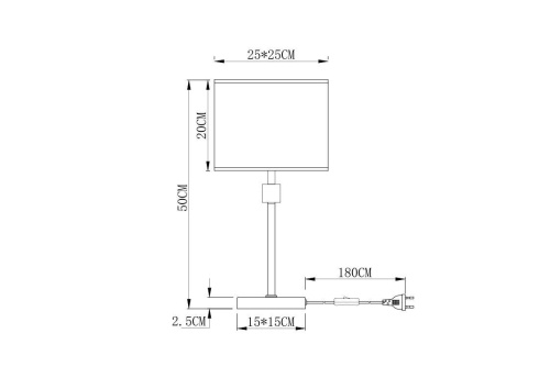 Настольная лампа Arte Lamp North A5896LT-1CC Настольная лампа Arte Lamp North A5896LT-1CC