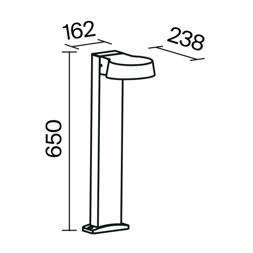Ландшафтный светильник Outdoor O443FL-L12GF3K Ландшафтный светильник Outdoor O443FL-L12GF3K