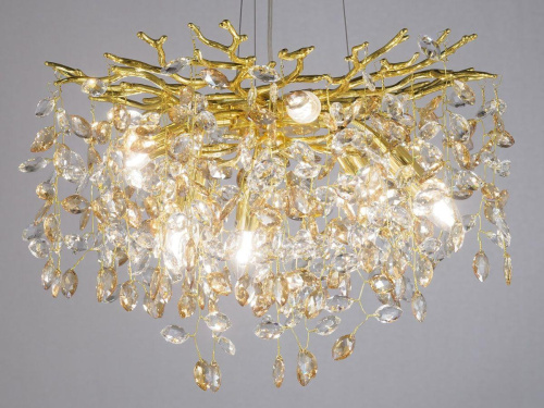 Подвесная люстра Lumina Deco Brevia LDP 8027-500 GD Подвесная люстра Lumina Deco Brevia LDP 8027-500 GD