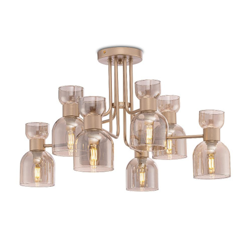 Потолочная люстра Freya Isla FR5094PL-08G Потолочная люстра Freya Isla FR5094PL-08G
