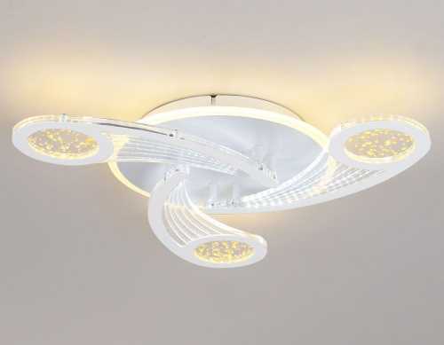 Потолочная светодиодная люстра Ambrella light Acrylica Original FA4475 Потолочная светодиодная люстра Ambrella light Acrylica Original FA4475