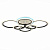 Потолочная светодиодная люстра Evoled Cerina SLE500542-06RGB