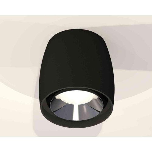 Комплект накладного светильника Ambrella light Techno Spot XS1142003 SBK/PSL черный песок/серебро полированное (C1142, N7032) Комплект накладного светильника Ambrella light Techno Spot XS1142003 SBK/PSL черный песок/серебро полированное (C1142, N7032)