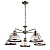 Подвесная люстра Arte Lamp Oglio A9273LM-5AB