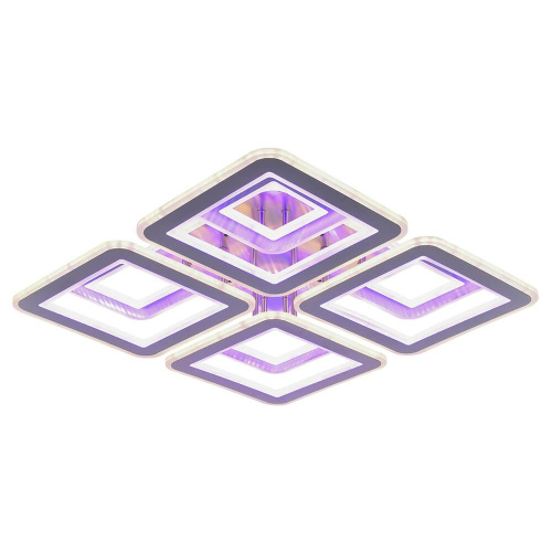 Потолочная светодиодная люстра Profit Light 8009/4+4 NKL D Потолочная светодиодная люстра Profit Light 8009/4+4 NKL D