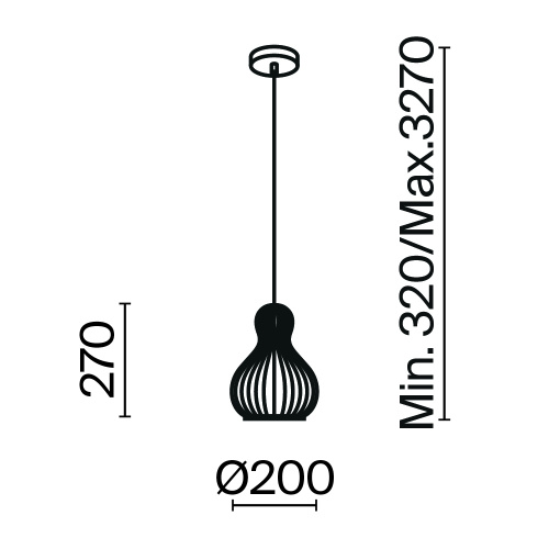 Подвесной светильник Maytoni MOD192PL-01W Подвесной светильник Maytoni MOD192PL-01W