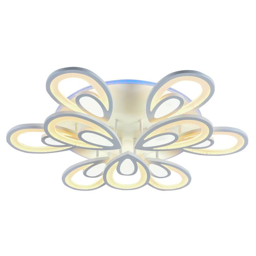 Потолочная светодиодная люстра Profit Light 8007/6+3 WHT Потолочная светодиодная люстра Profit Light 8007/6+3 WHT