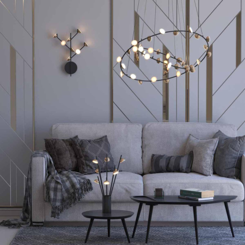 Подвесная светодиодная люстра Odeon Light Verica 4156/9L