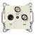 Розетка TV/SAT/SAT Schneider Electric Sedna SDN3502147