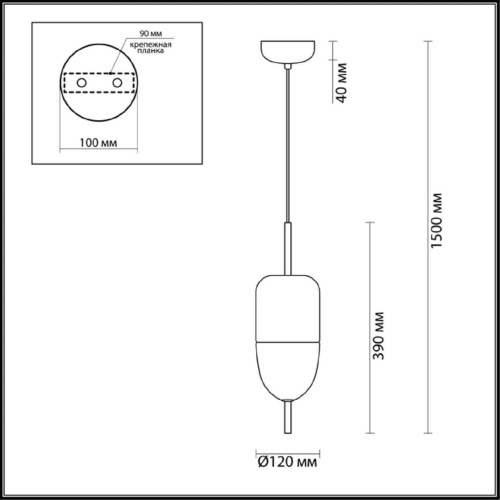 Подвесной светодиодный светильник Odeon Light Dune 4620/12L Подвесной светодиодный светильник Odeon Light Dune 4620/12L