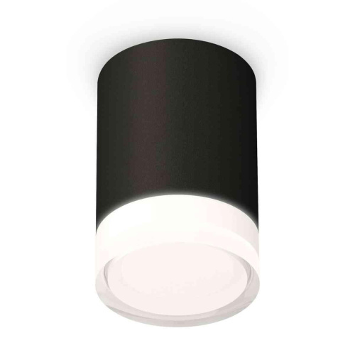 Комплект накладного светильника Ambrella light Techno Spot XS7422023 SBK/FR/CL черный песок/белый матовый/прозрачный (C7422, N7160) Комплект накладного светильника Ambrella light Techno Spot XS7422023 SBK/FR/CL черный песок/белый матовый/прозрачный (C7422, N7160)