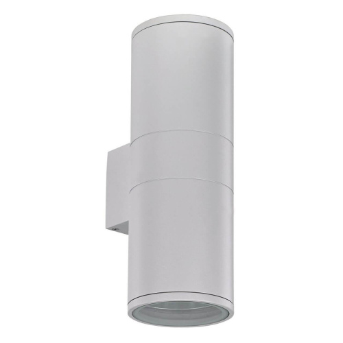 Уличный настенный светильник Ideal Lux Gun AP2 Big Bianco 092300 Уличный настенный светильник Ideal Lux Gun AP2 Big Bianco 092300