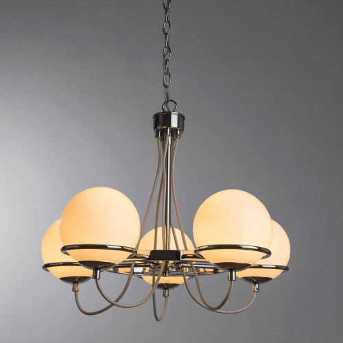 Подвесная люстра Arte Lamp Bergamo A2990LM-5CC Подвесная люстра Arte Lamp Bergamo A2990LM-5CC