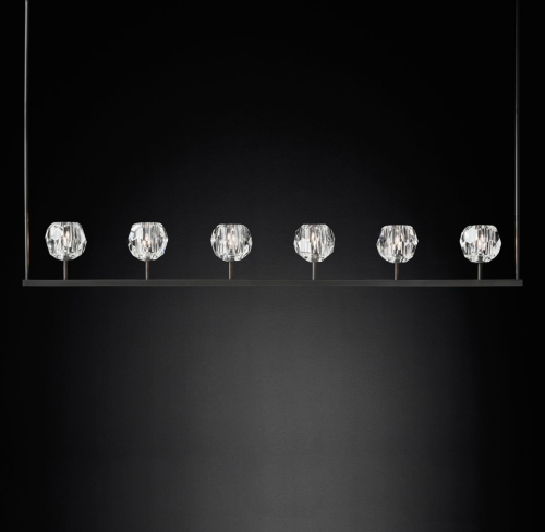 Люстра Rh Boule De Cristal Linear Chandelier 6 By Imperiumloft Люстра Rh Boule De Cristal Linear Chandelier 6 By Imperiumloft