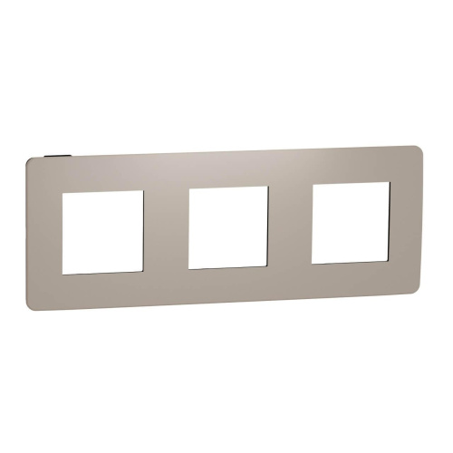 Рамка 3-постовая Schneider Electric Unica New NU280628 Рамка 3-постовая Schneider Electric Unica New NU280628