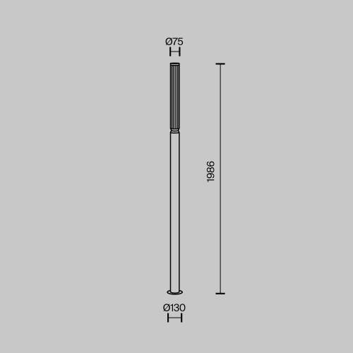 Ландшафтный светильник Outdoor O593FL-L20BR3K Ландшафтный светильник Outdoor O593FL-L20BR3K