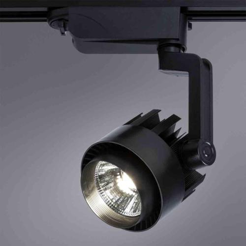 Трековый светодиодный светильник Arte Lamp Vigile A1620PL-1BK Трековый светодиодный светильник Arte Lamp Vigile A1620PL-1BK