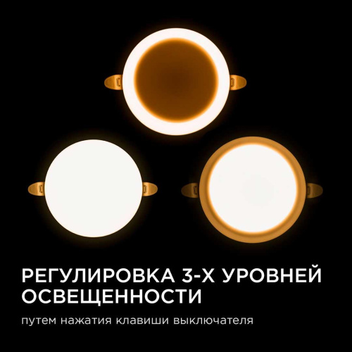 Светодиодная панель безрамочная Apeyron 06-103 Светодиодная панель безрамочная Apeyron 06-103
