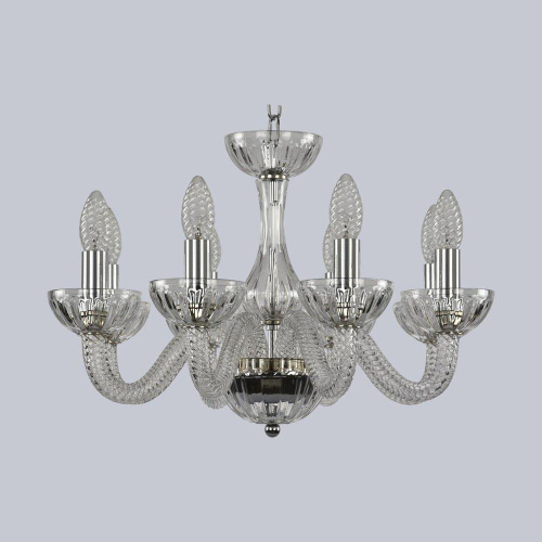 Подвесная люстра Bohemia Ivele 1310/8/165 Ni Cl/Clear/M-1H