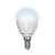 Лампа светодиодная E14 6W 4500K матовая LED-G45-6W/NW/E14/FR/S 09455