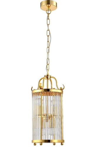 Подвесная люстра Crystal Lux Tadeo SP4 D200 Gold/Transparente Подвесная люстра Crystal Lux Tadeo SP4 D200 Gold/Transparente