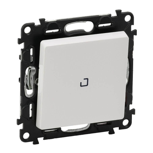 Выключатель одноклавишный Legrand Valena Life 10A 250V с подсветкой белый 752410 Выключатель одноклавишный Legrand Valena Life 10A 250V с подсветкой белый 752410