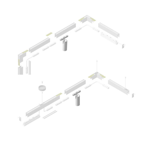 Трековый светильник Vitaluce VT0200048-01 Трековый светильник Vitaluce VT0200048-01