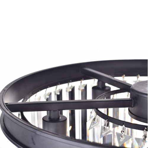 Люстра Odeon 6B/P black/clear Люстра Odeon 6B/P black/clear