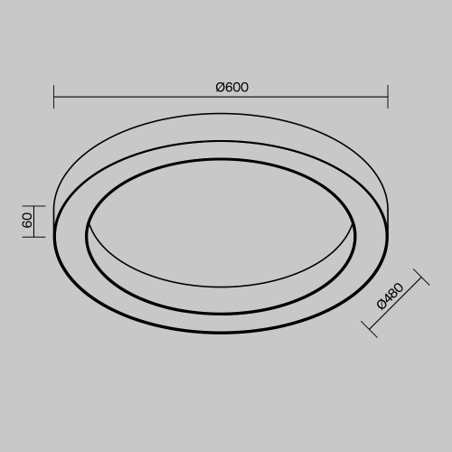 Потолочный светильник Technical C093CL-45W3K-W Потолочный светильник Technical C093CL-45W3K-W