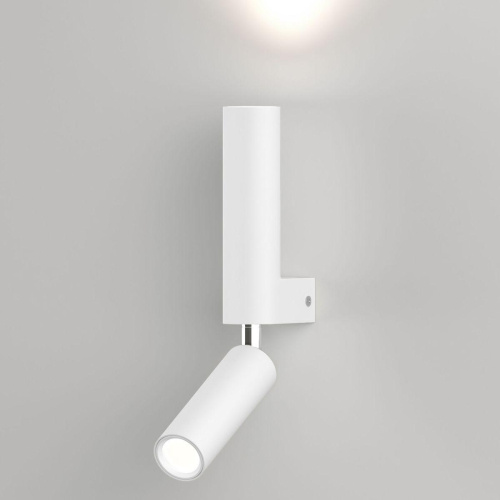 Светодиодный спот Eurosvet Pitch 40020/1 Led белый Светодиодный спот Eurosvet Pitch 40020/1 Led белый