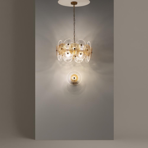 Подвесная люстра Maytoni Aster MOD007PL-08G Подвесная люстра Maytoni Aster MOD007PL-08G