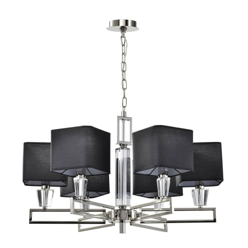 Подвесная люстра Lumien Hall Alessandriya LH1057/6P-NK-BK Подвесная люстра Lumien Hall Alessandriya LH1057/6P-NK-BK