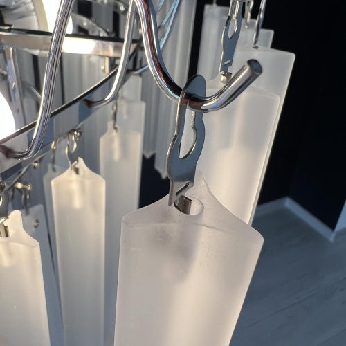 Люстра Eich Chandelier Nova 9 D65 Nickel By Imperiumloft Люстра Eich Chandelier Nova 9 D65 Nickel By Imperiumloft