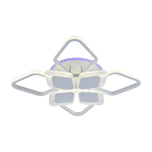 Потолочная светодиодная люстра Profit Light 5893/4+4A WHT Потолочная светодиодная люстра Profit Light 5893/4+4A WHT