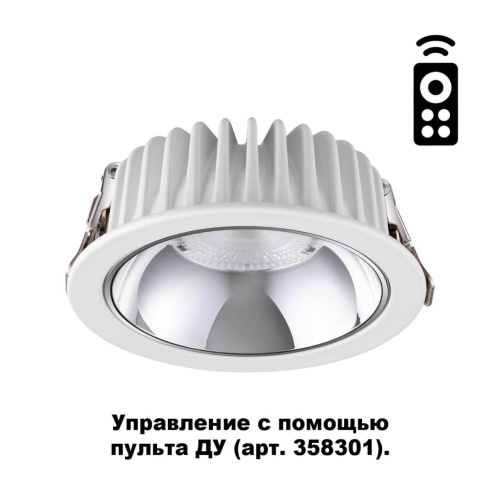 Встраиваемый светодиодный светильник Novotech Mars Spot 358296 Встраиваемый светодиодный светильник Novotech Mars Spot 358296
