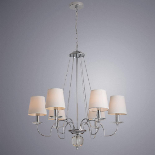 Подвесная люстра Arte Lamp Edda A3625LM-6CC Подвесная люстра Arte Lamp Edda A3625LM-6CC