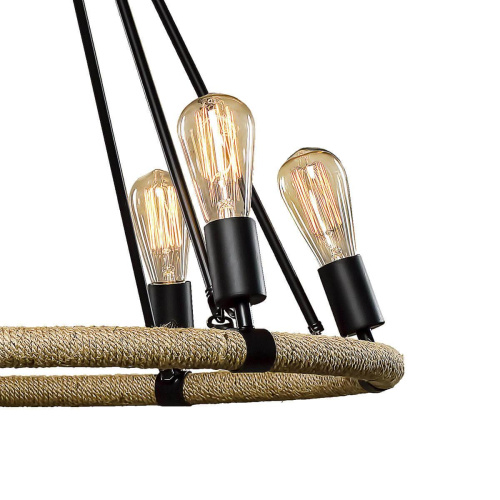 Подвесная люстра Loft IT Rope Filament Loft1861/6 Подвесная люстра Loft IT Rope Filament Loft1861/6