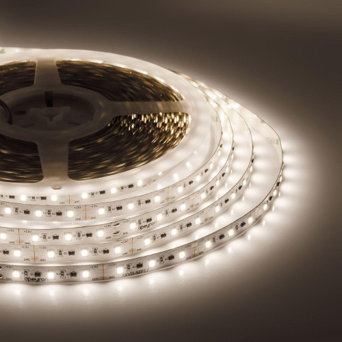 Светодиодная лента Apeyron 14,4W/m 60LED/m 2835SMD теплый белый 20M 00-115 Светодиодная лента Apeyron 14,4W/m 60LED/m 2835SMD теплый белый 20M 00-115