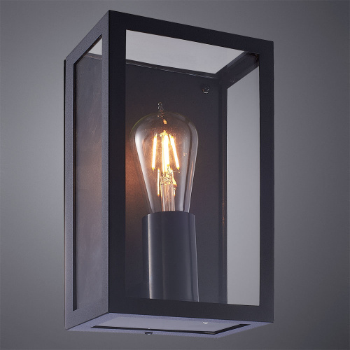 Уличный настенный светильник Arte Lamp Belfast A4569AL-1BK Уличный настенный светильник Arte Lamp Belfast A4569AL-1BK