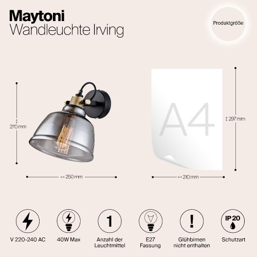 Спот Maytoni Irving T163-01-C Спот Maytoni Irving T163-01-C