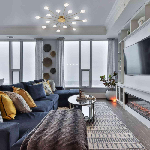Потолочная люстра Escada STARFALL 2109/16 Copper Потолочная люстра Escada STARFALL 2109/16 Copper