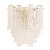 Бра Crystal Lux Ricardo AP3 Brass
